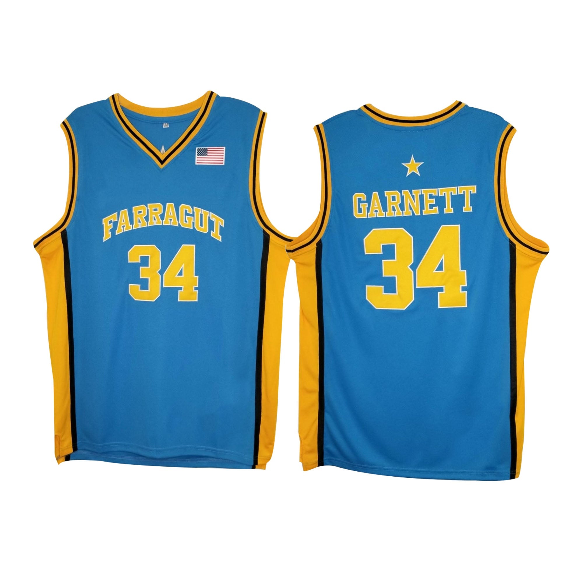 Kevin Garnett High School 34 Basketball Jersey The Jersey King