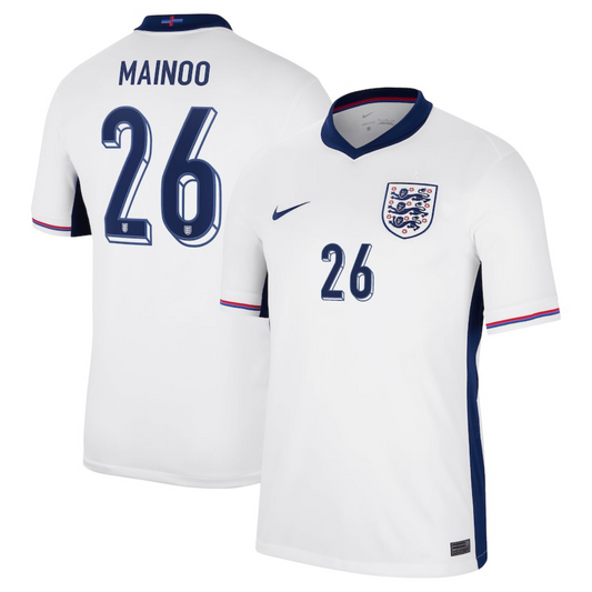 Kobbie Mainoo England 26 FIFA Euro Cup Jersey