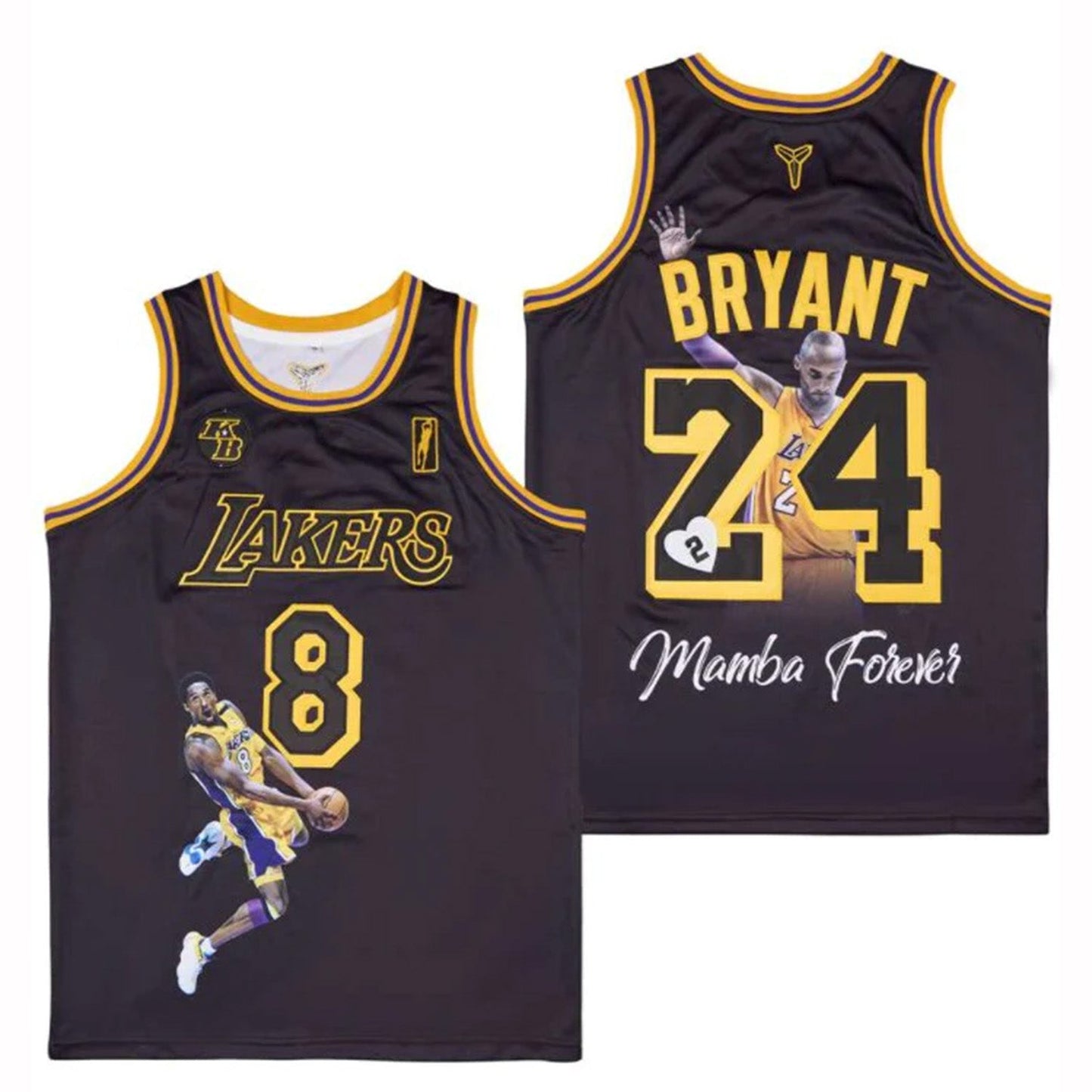 Kobe Bryant #8/24 "Mamba Forever" Tribute Jersey