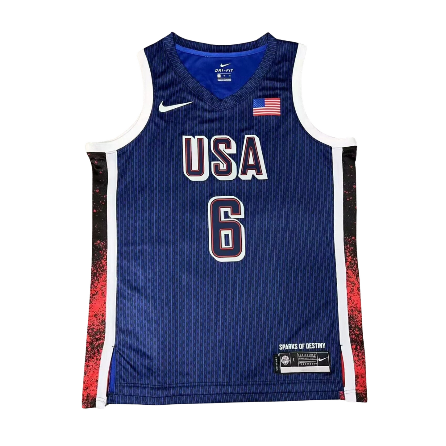 Lebron James Team USA 2024 Olympics Jersey