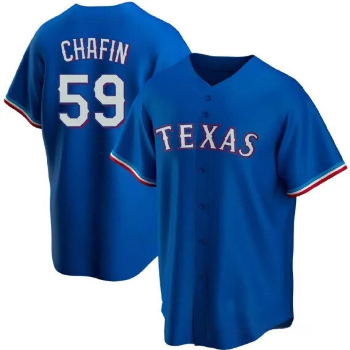 MLB Andrew Chafin Texas Rangers 59 Jersey