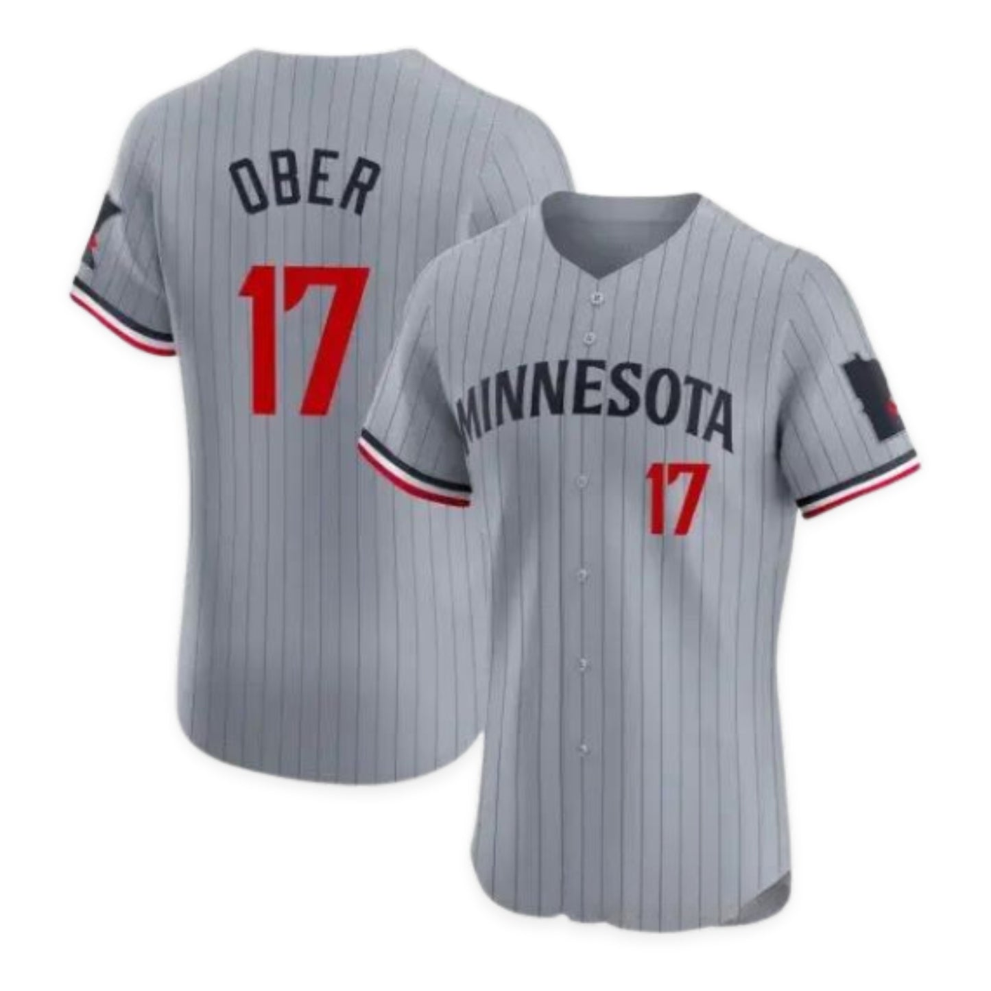 MLB Bailey Ober Minnesota Twins 17 Jersey