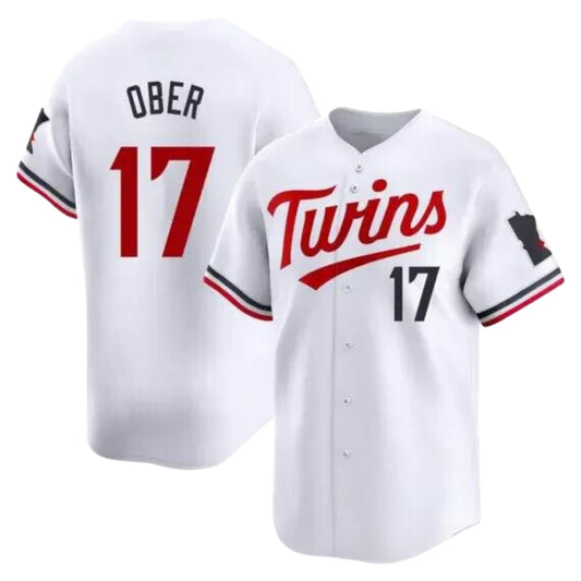 MLB Bailey Ober Minnesota Twins 17 Jersey