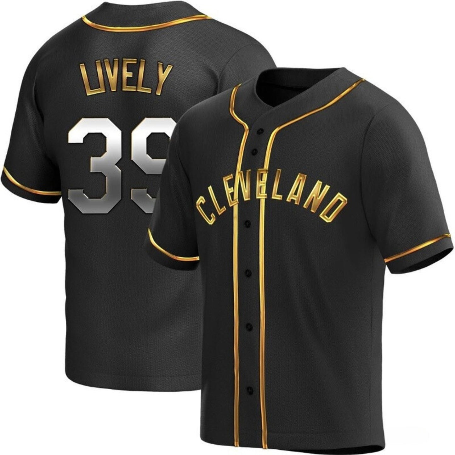 MLB Ben Lively Cleveland Guardians 39 Jersey