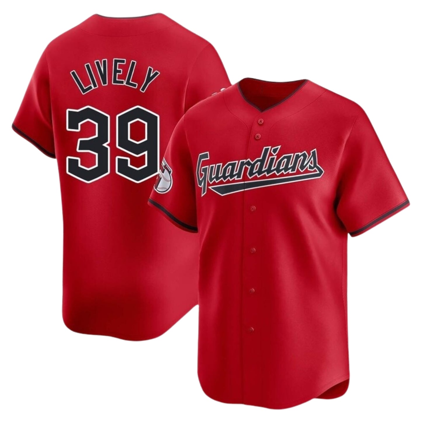 MLB Ben Lively Cleveland Guardians 39 Jersey