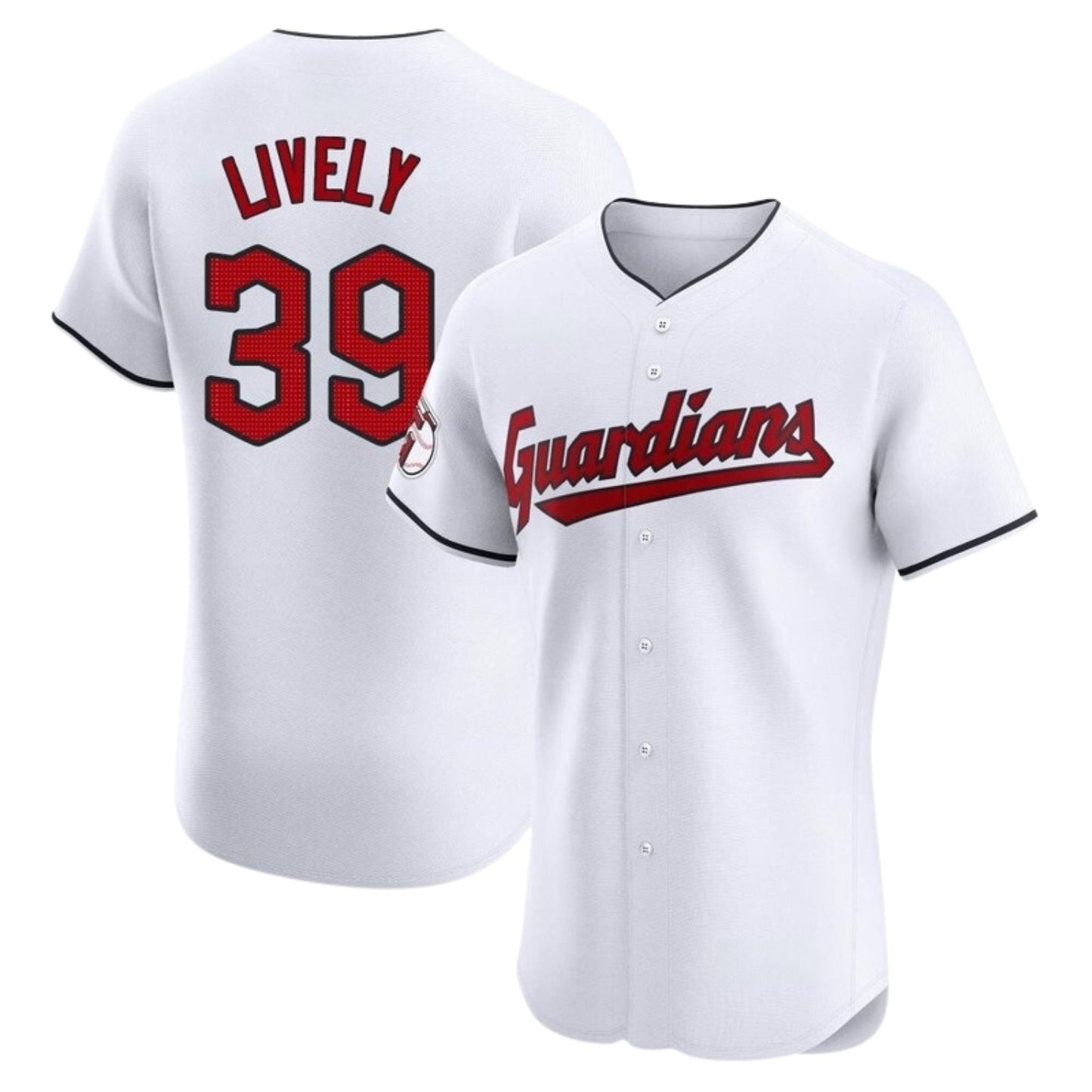 MLB Ben Lively Cleveland Guardians 39 Jersey