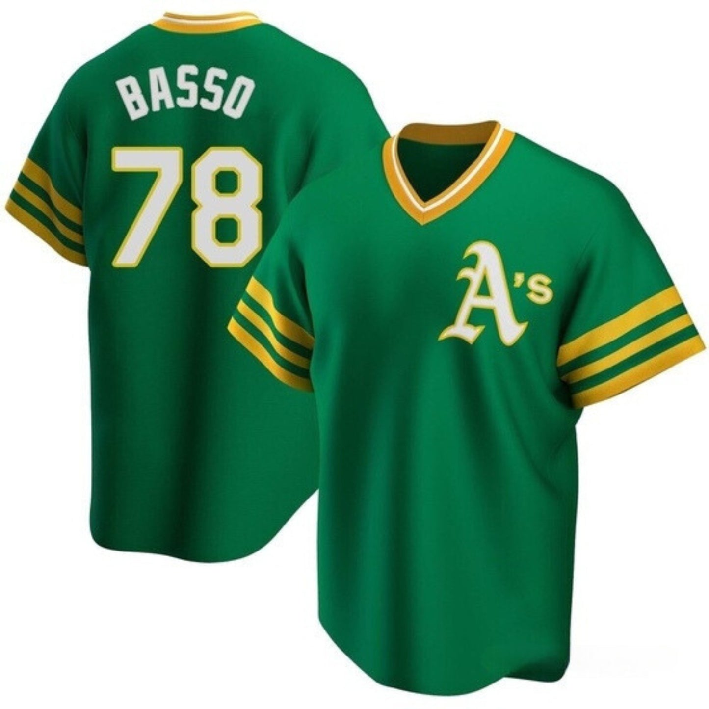 MLB Brady Basso Oakland Atheltics 78 Jersey