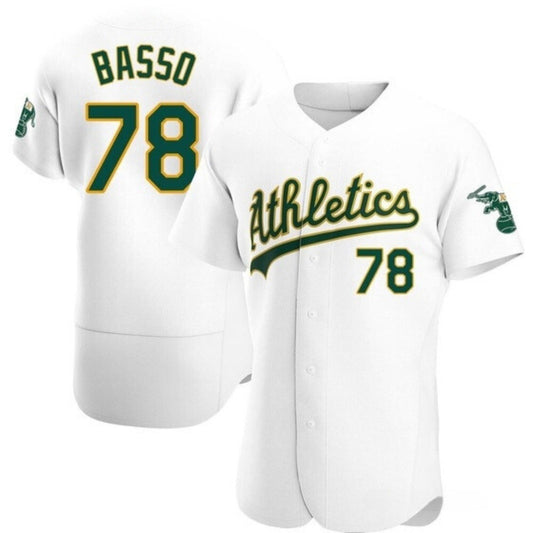 MLB Brady Basso Oakland Atheltics 78 Jersey