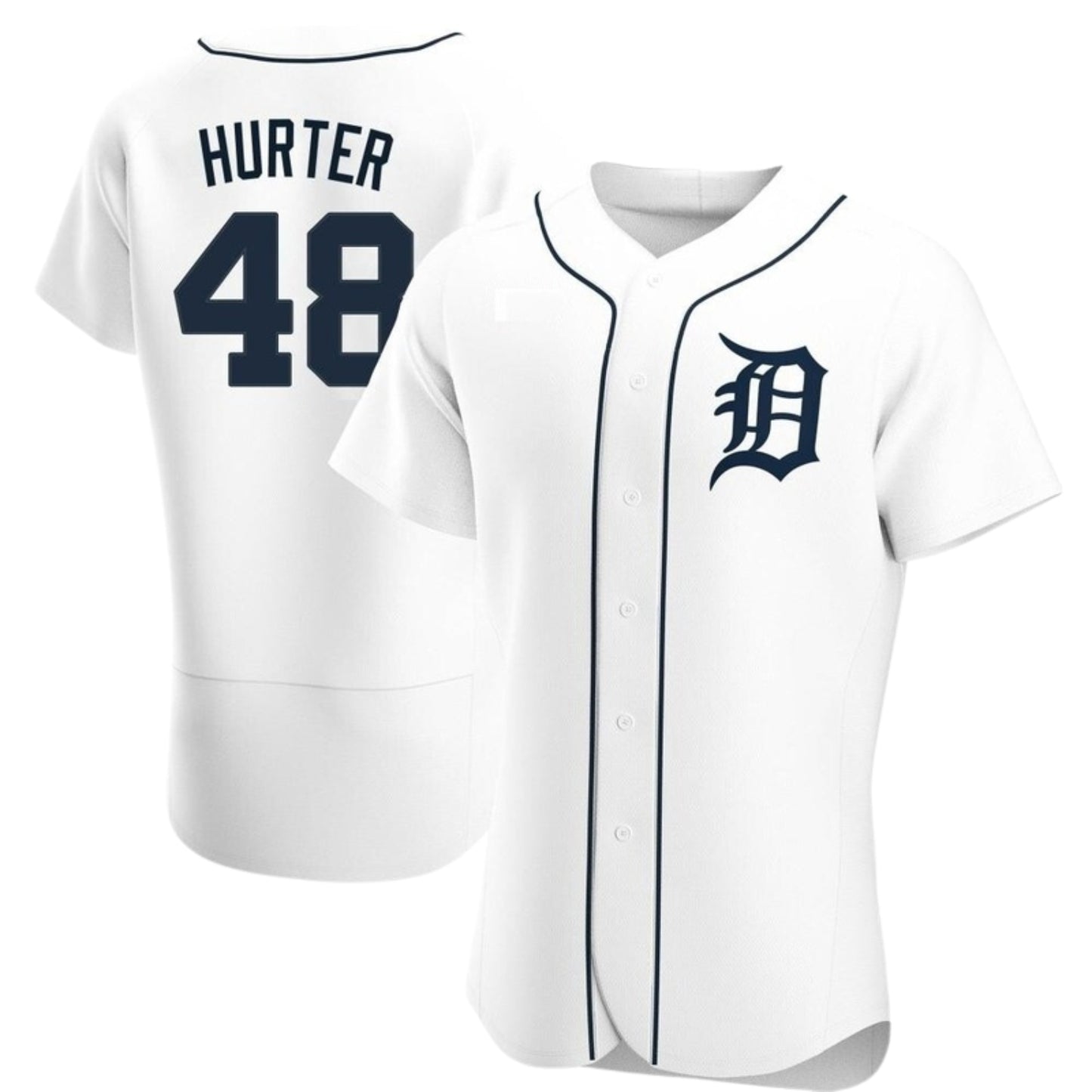 MLB Brant Hurter Detroit Tigers 48 Jersey