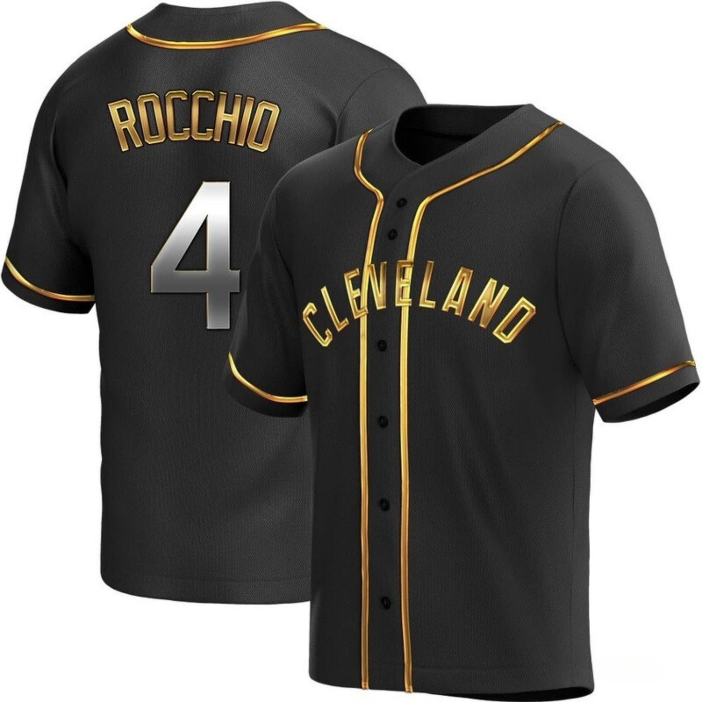 MLB Brayan Rocchio Cleveland Guardians 4 Jersey