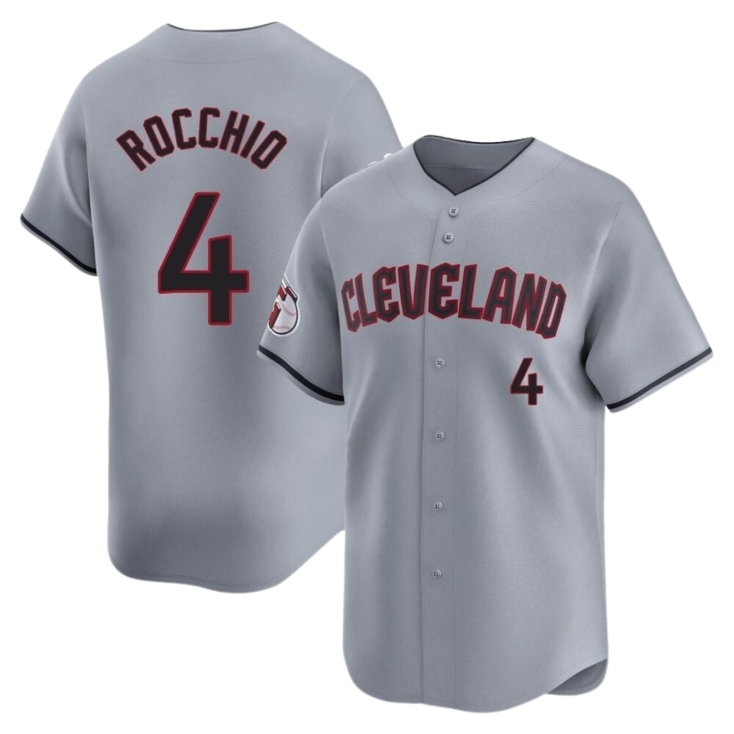 MLB Brayan Rocchio Cleveland Guardians 4 Jersey