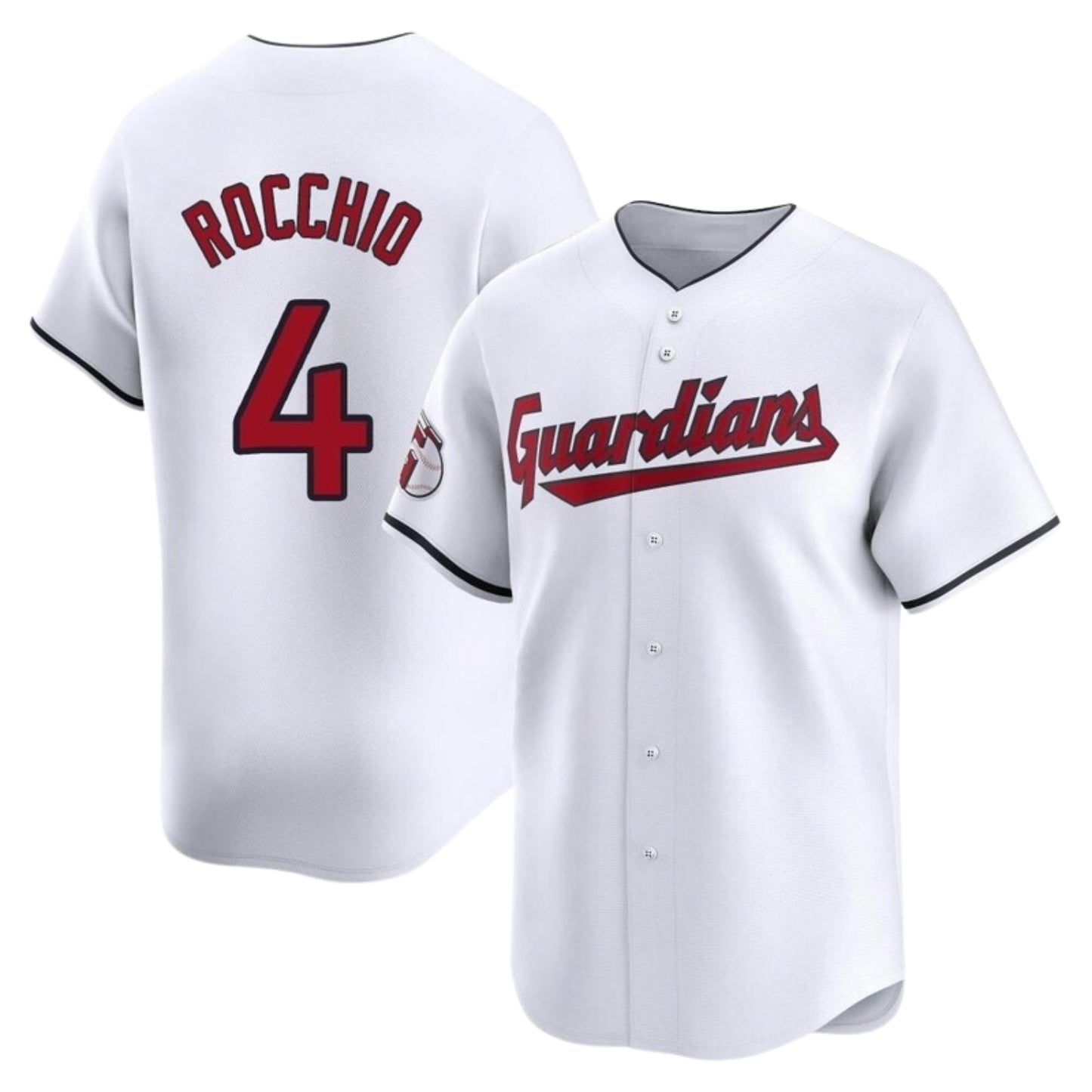 MLB Brayan Rocchio Cleveland Guardians 4 Jersey