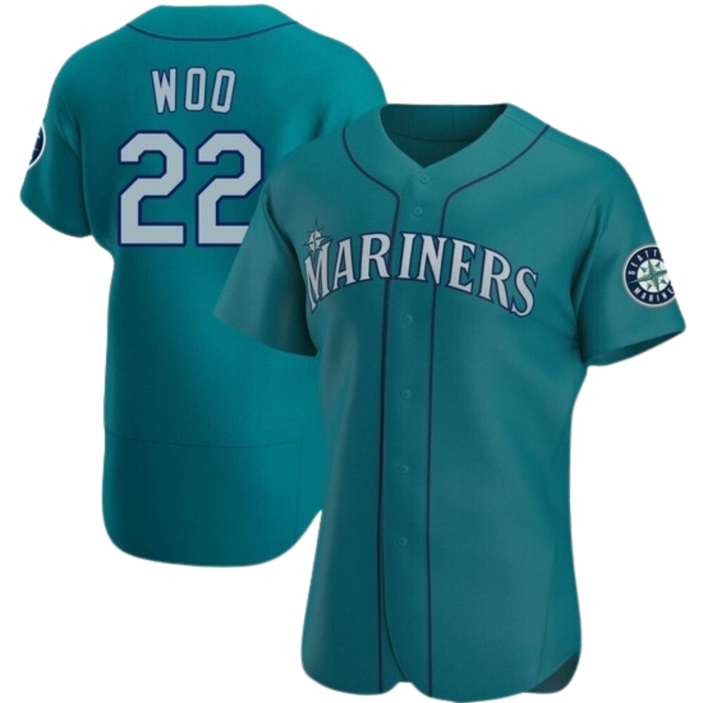 MLB Bryan Woo Seattle Mariners 22 Jersey