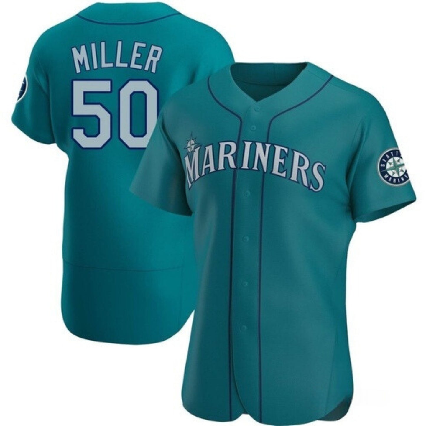 MLB Bryce Miller Seattle Mariners 50 Jersey