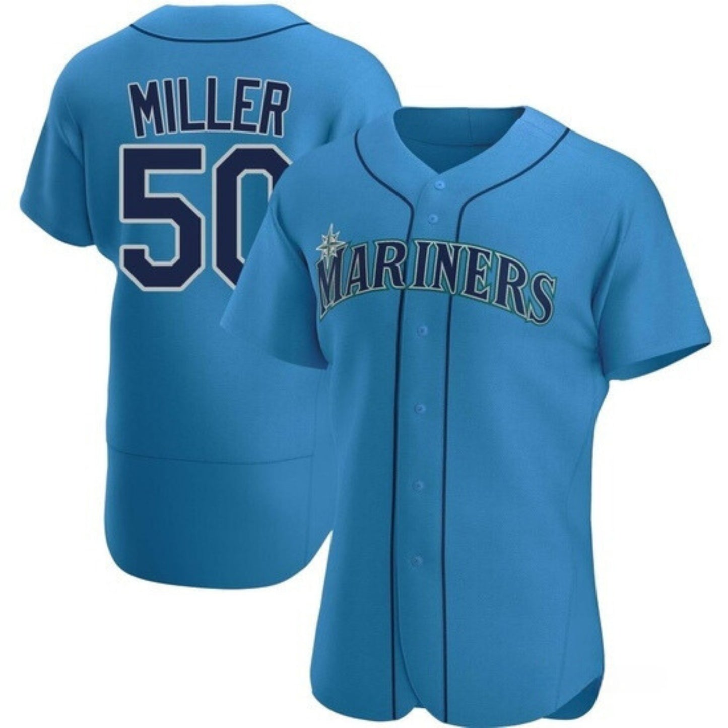 MLB Bryce Miller Seattle Mariners 50 Jersey