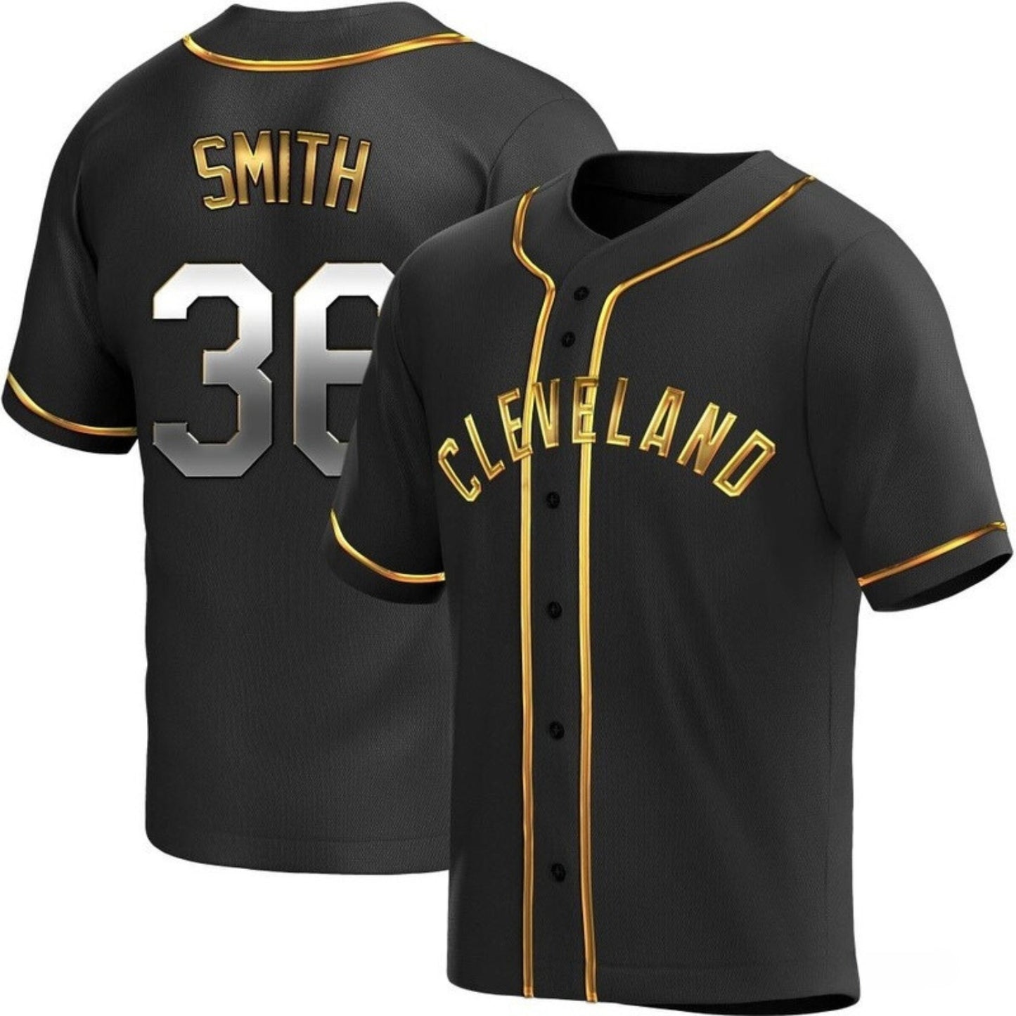 MLB Cade Smith Cleveland Guardians 36 Jersey