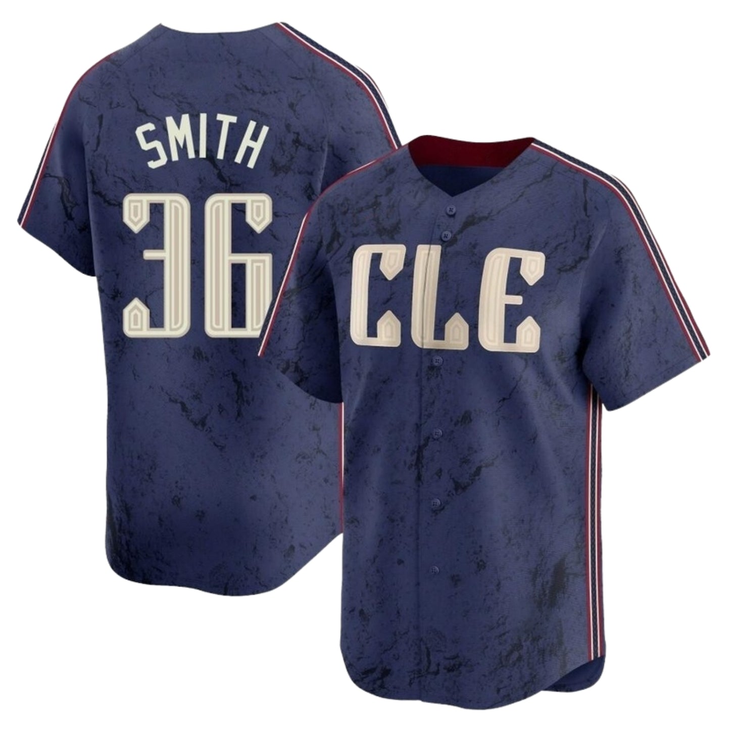 MLB Cade Smith Cleveland Guardians 36 Jersey