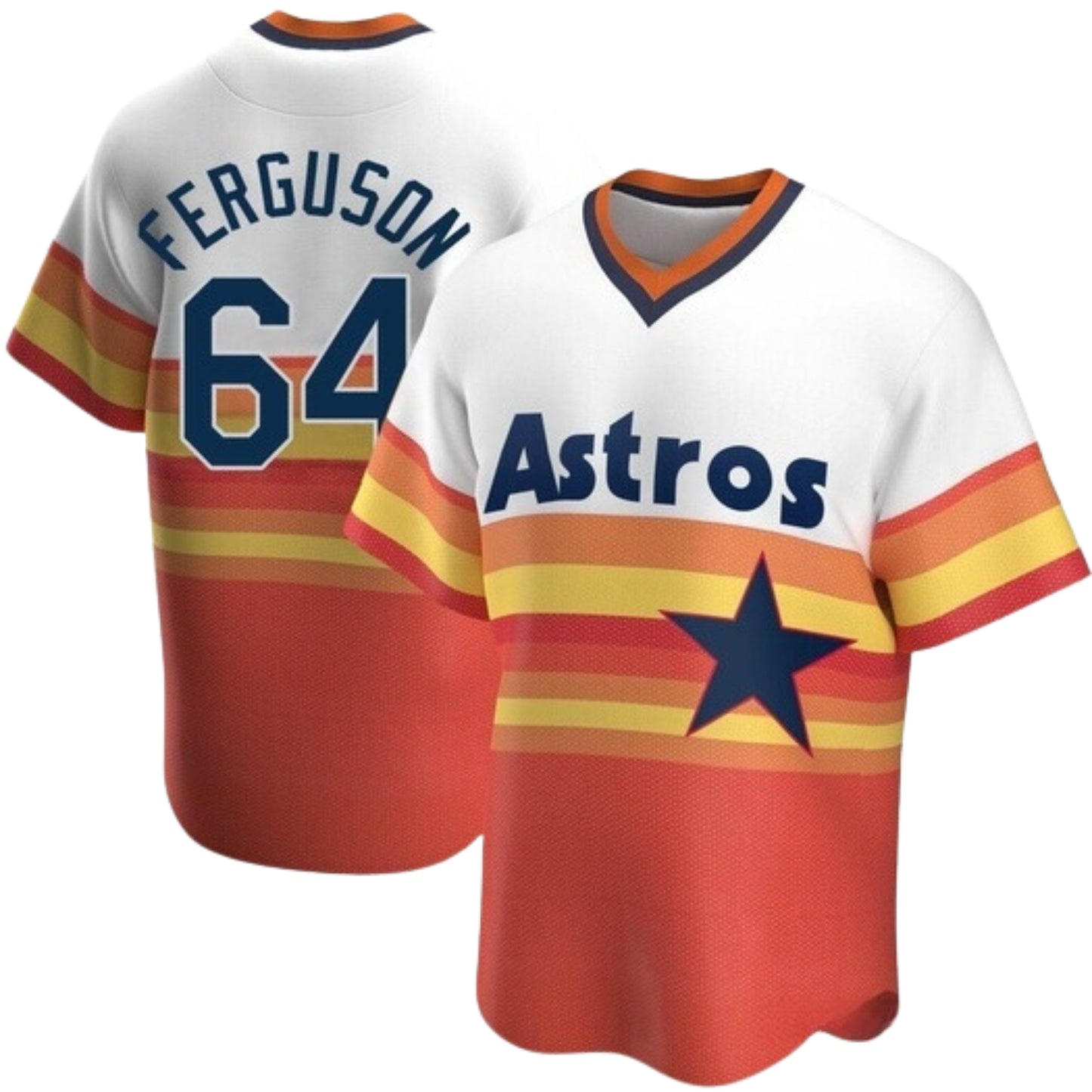 MLB Caleb Ferguson Houston Astros 64 Jersey