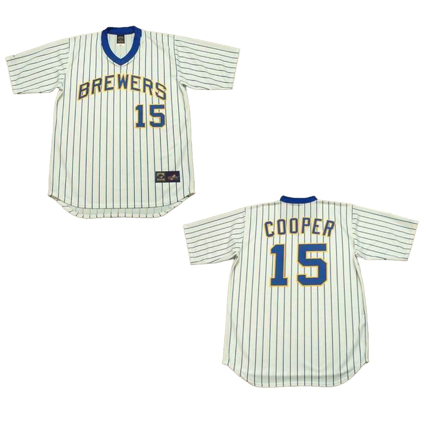 MLB Cecil Cooper Milwaukee Brewers 15 Jersey