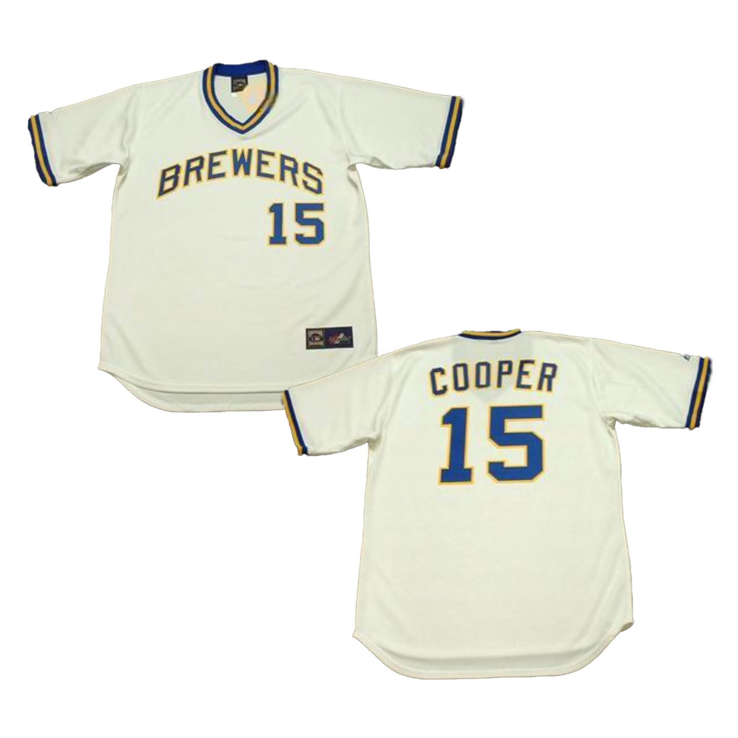 MLB Cecil Cooper Milwaukee Brewers 15 Jersey