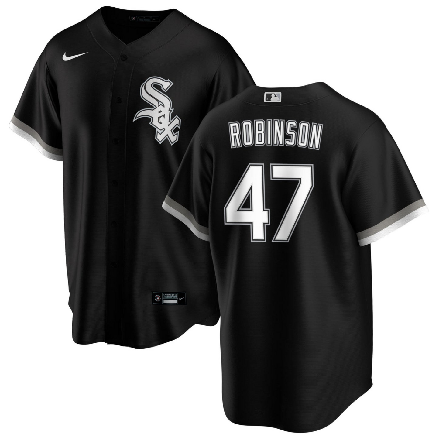 MLB Chuckie Robinson Chicago White Sox 47 Jersey