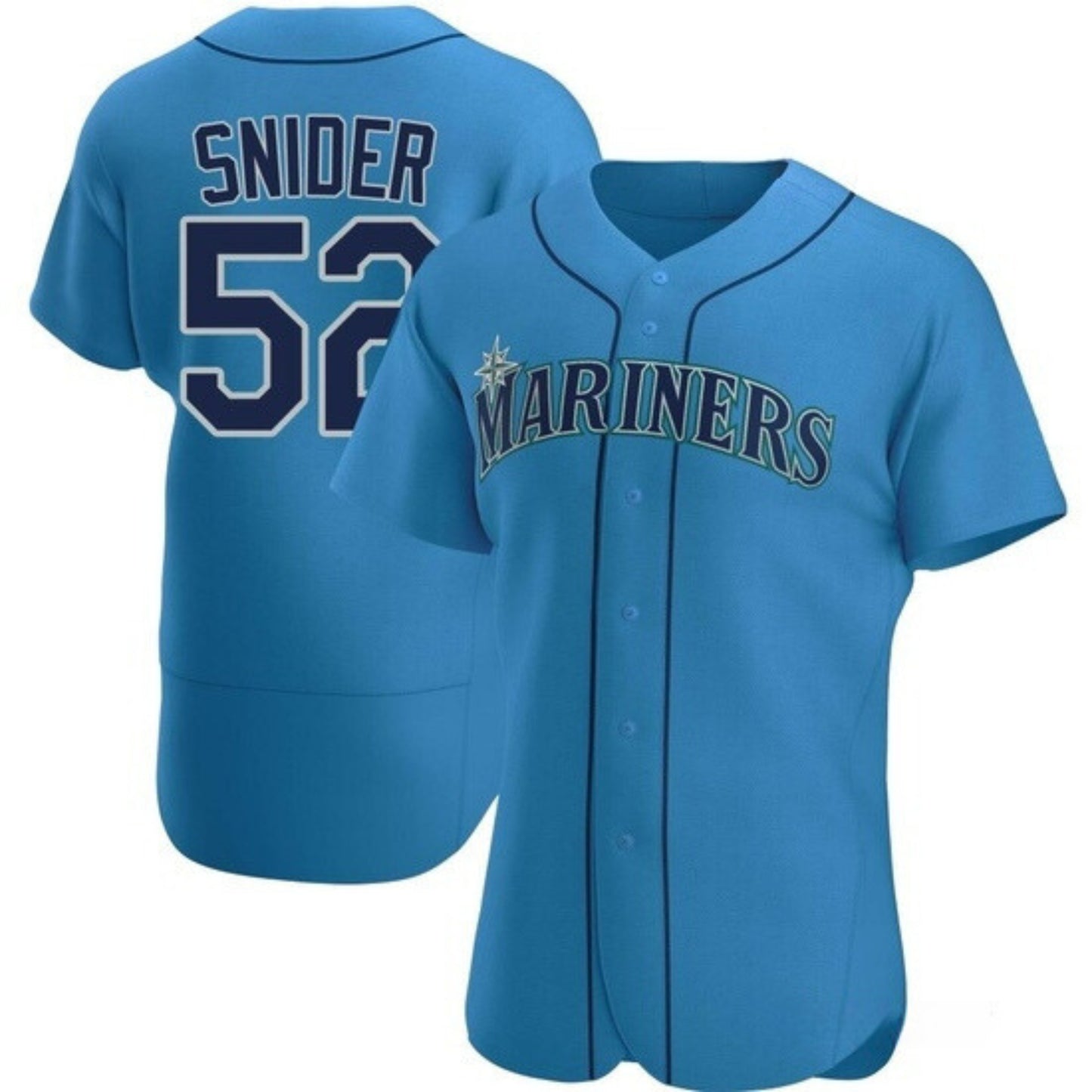 MLB Collin Snider Seattle Mariners 52 Jersey