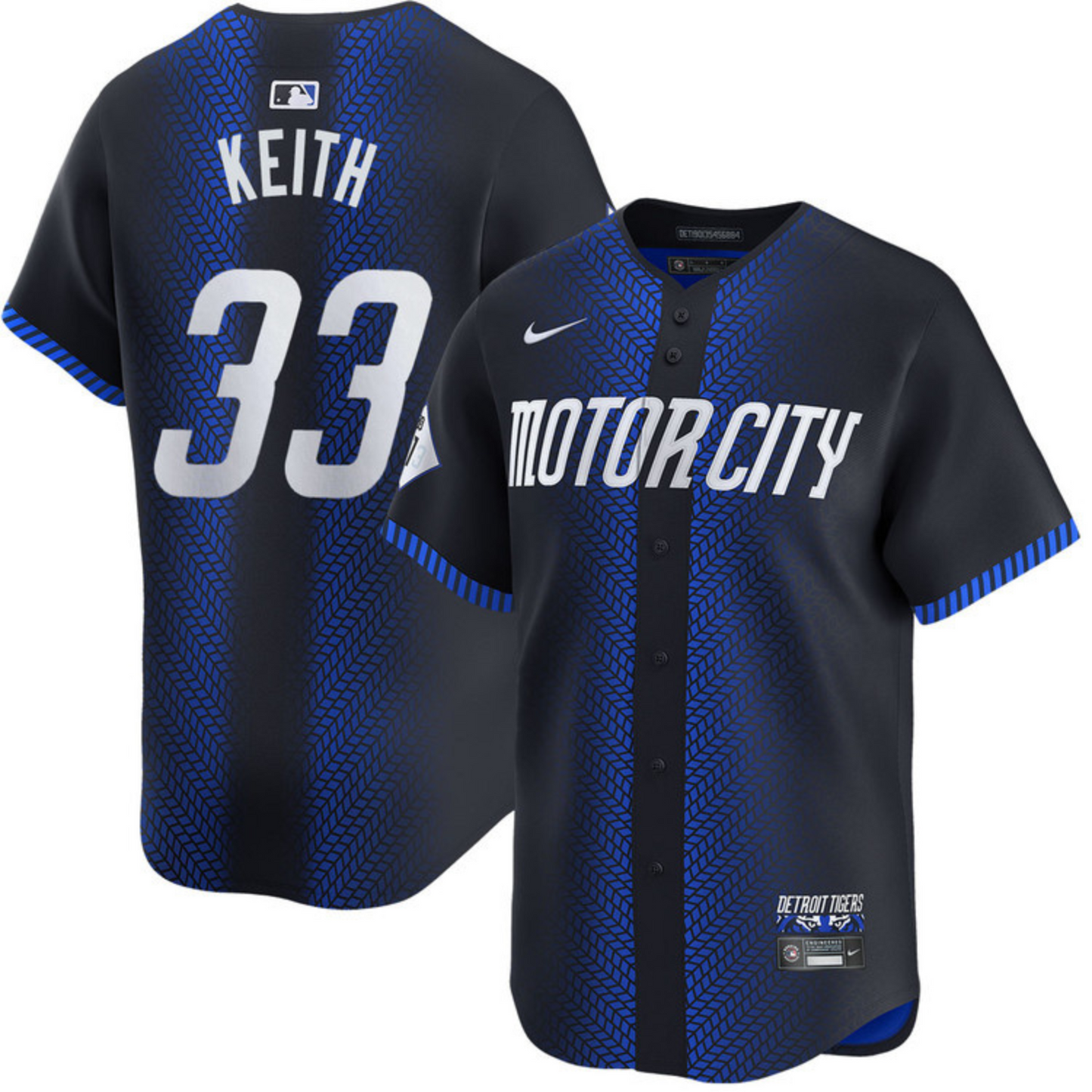 MLB Colt Keith Detroit Tigers 33 Jersey