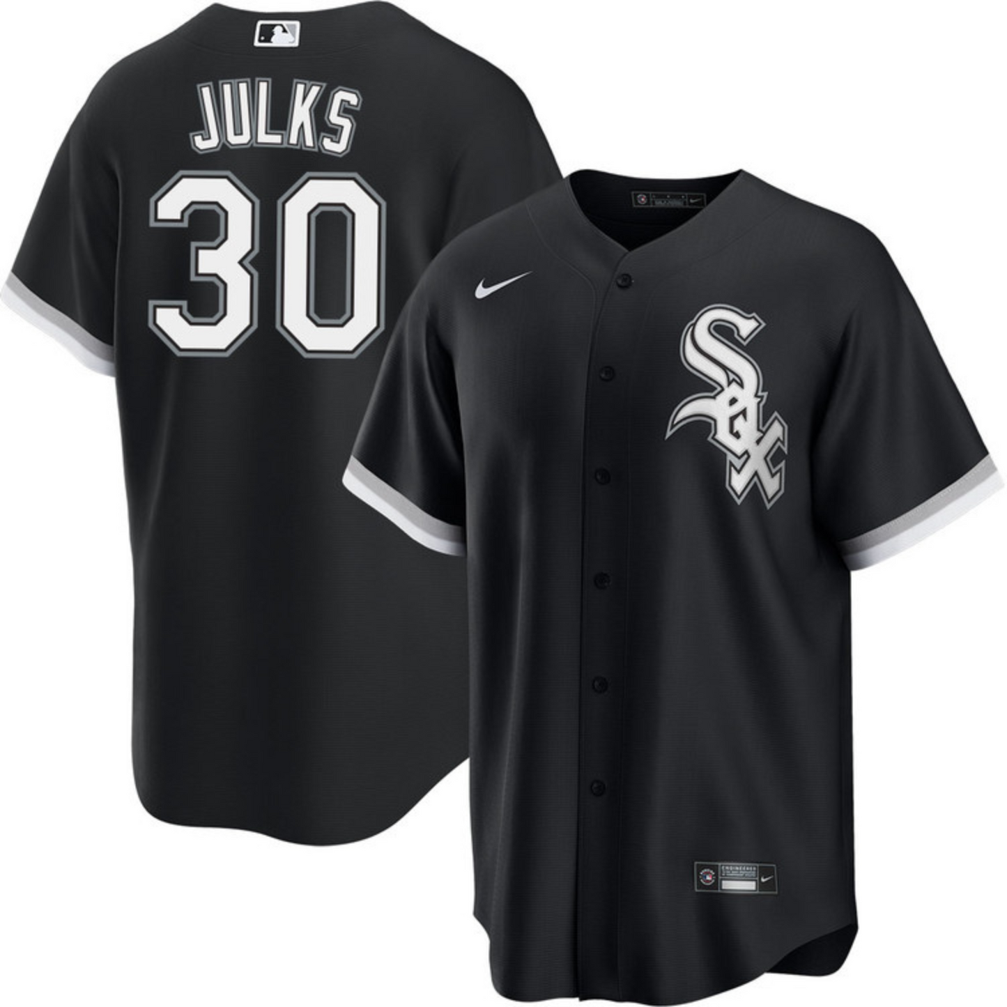 MLB Corey Julks Chicago White Sox 30 Jersey