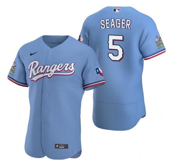 MLB Corey Seager Texas Rangers 5 Jersey