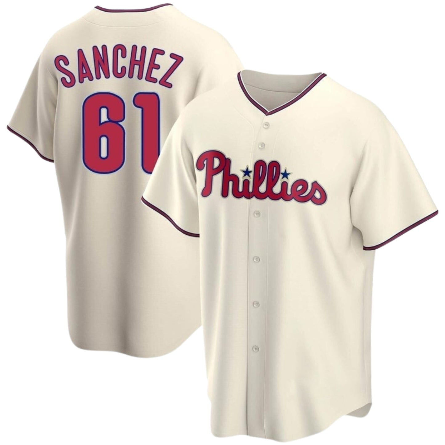 MLB Cristopher Sánchez Philadelphia Phillies 61 Jersey