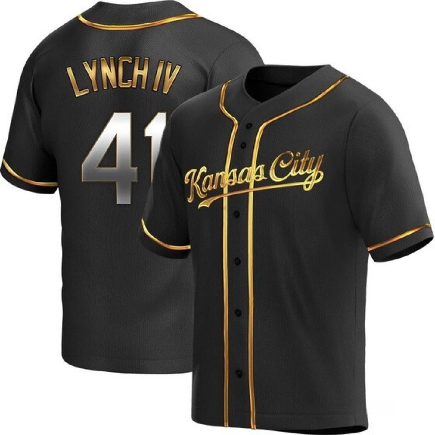 MLB Daniel Lynch IV Kansas City Royals 41 Jersey