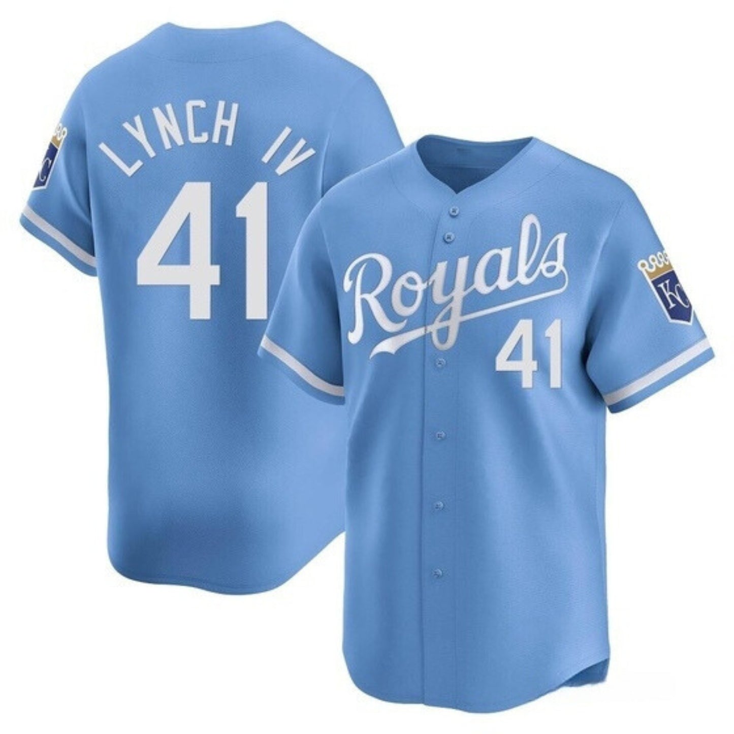 MLB Daniel Lynch IV Kansas City Royals 41 Jersey