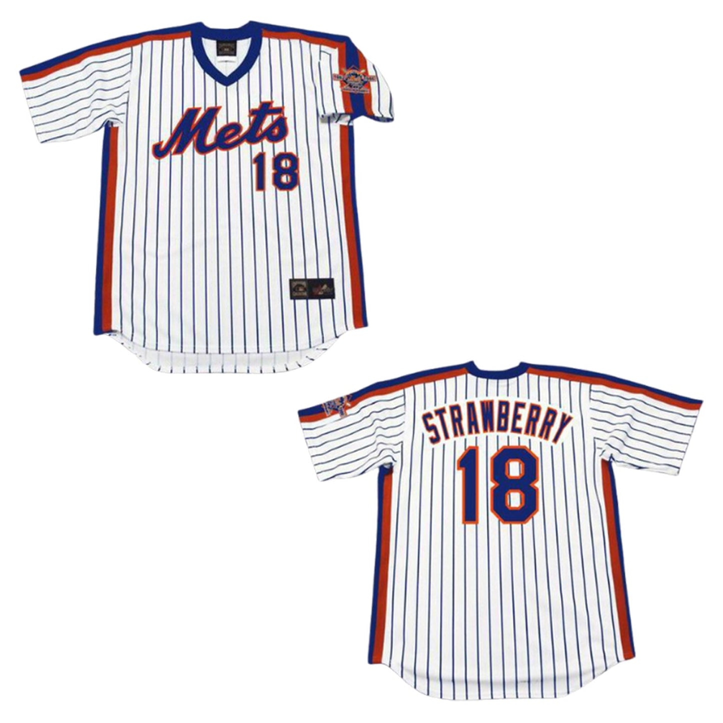 MLB Darryl Strawberry New York Mets 18 Jersey