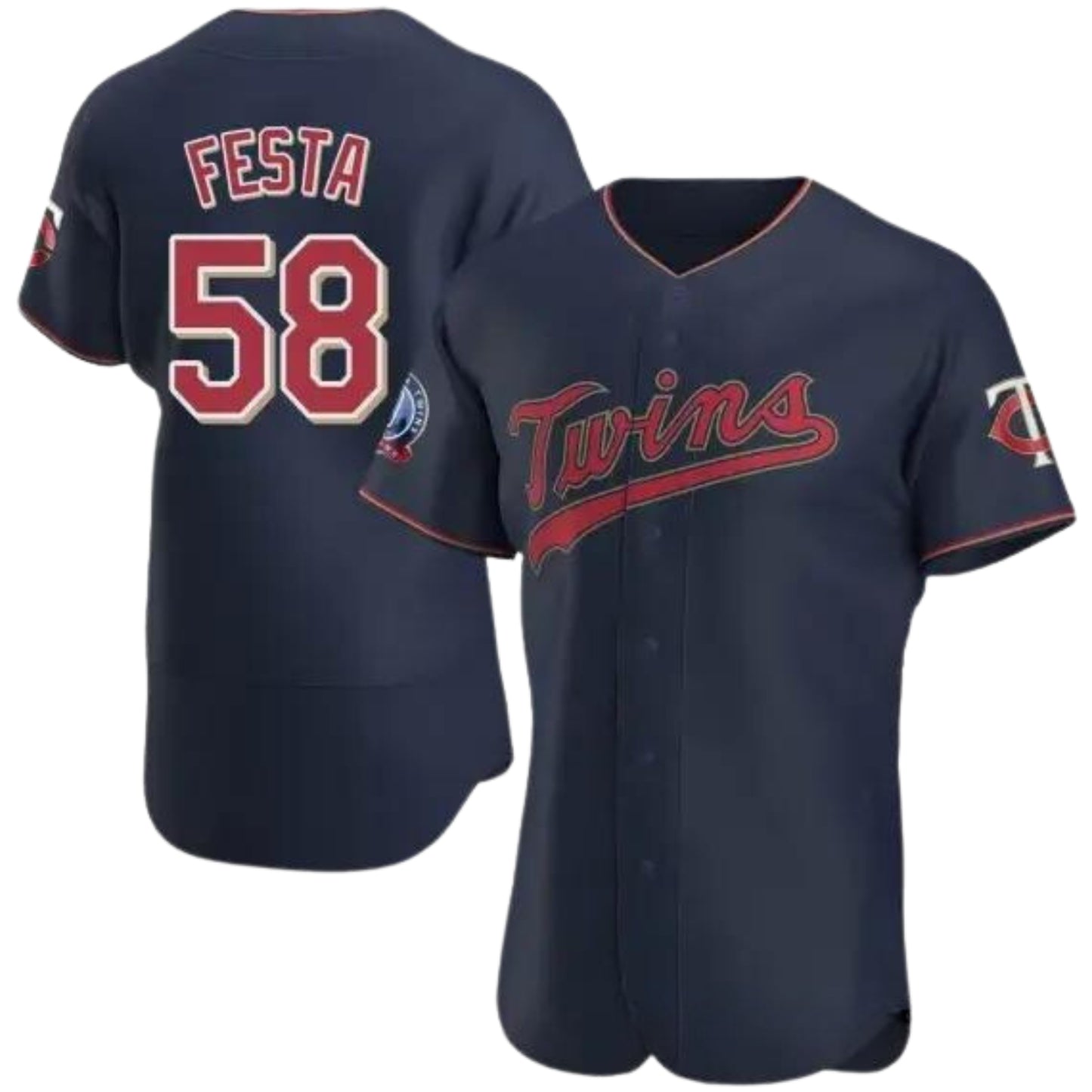 MLB David Festa Minnesota Twins 58 Jersey