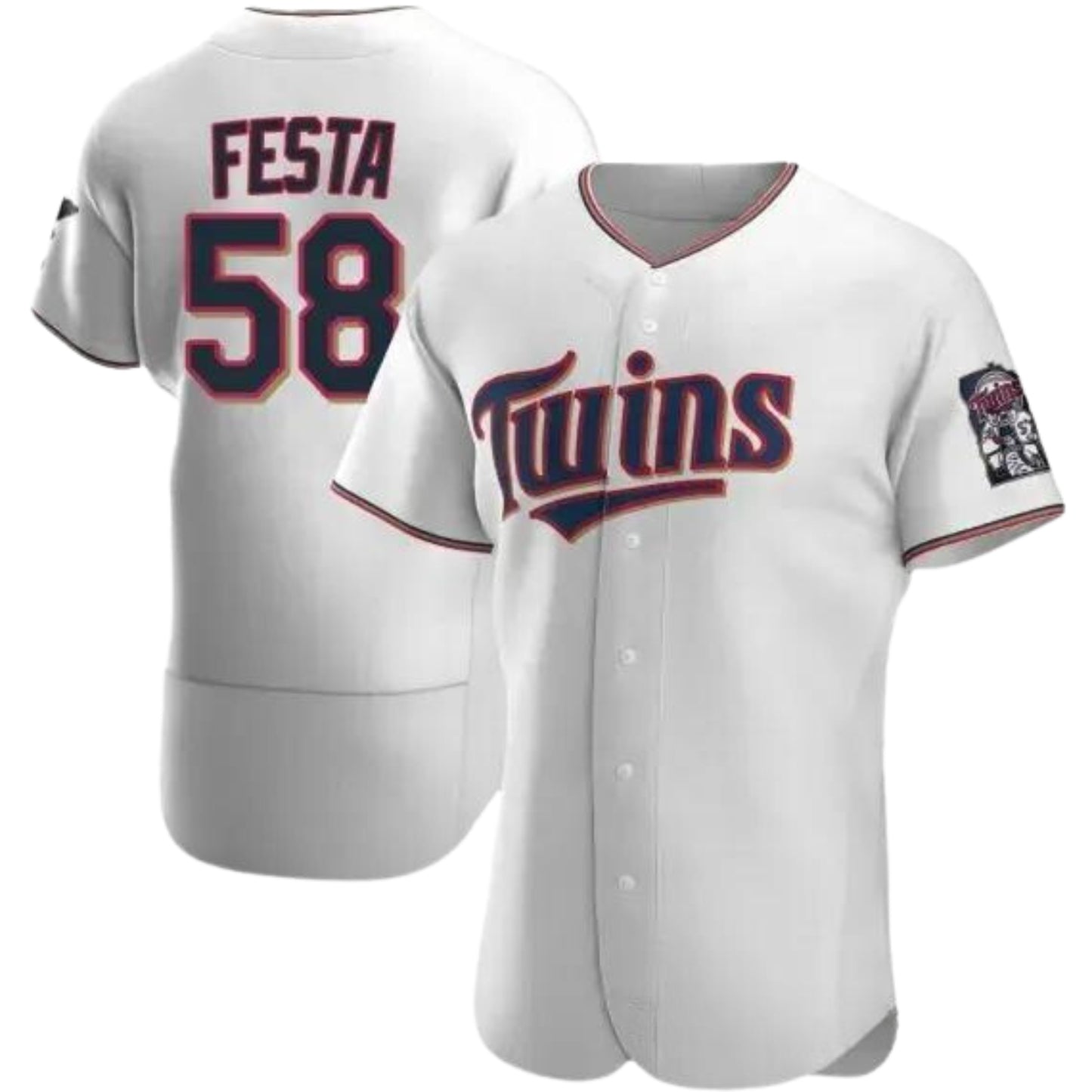 MLB David Festa Minnesota Twins 58 Jersey