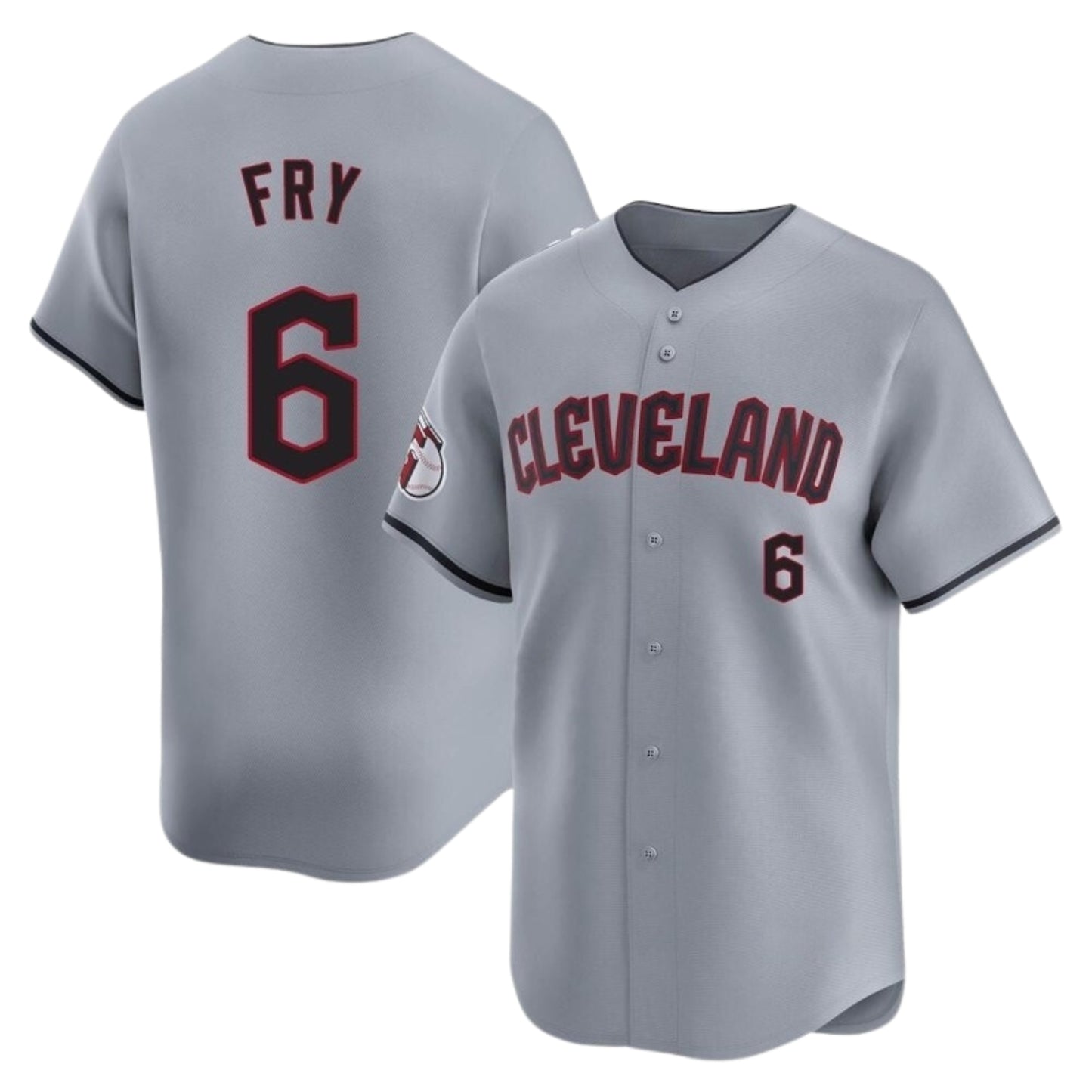 MLB David Fry Cleveland Guardians 6 Jersey