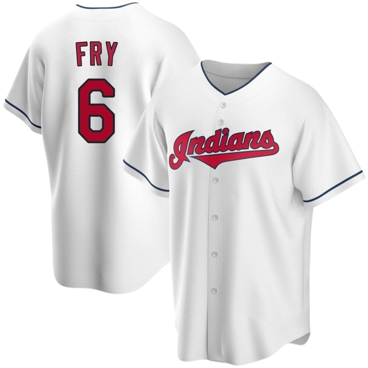 MLB David Fry Cleveland Guardians 6 Jersey