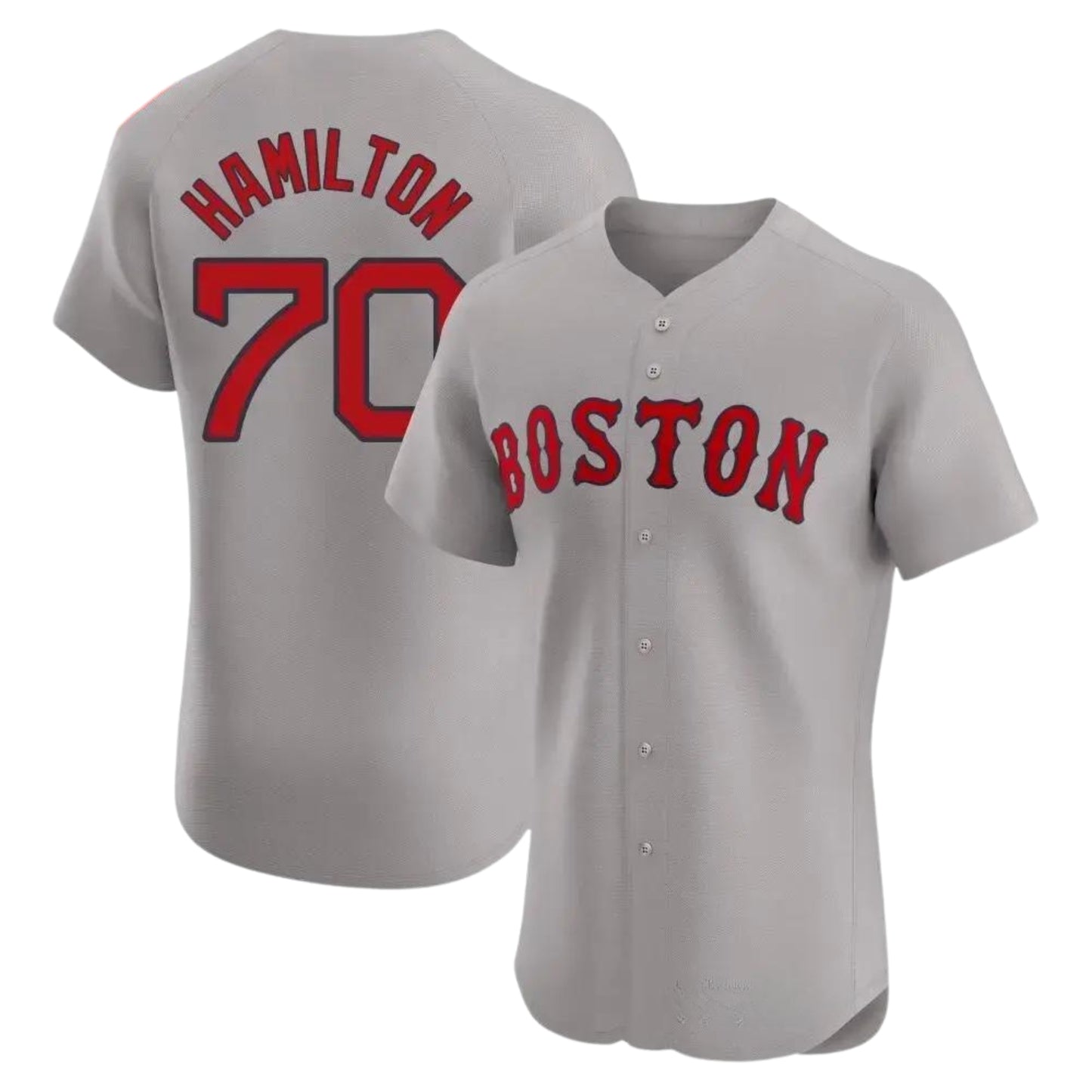 MLB David Hamilton Boston Red Sox 70 Jersey