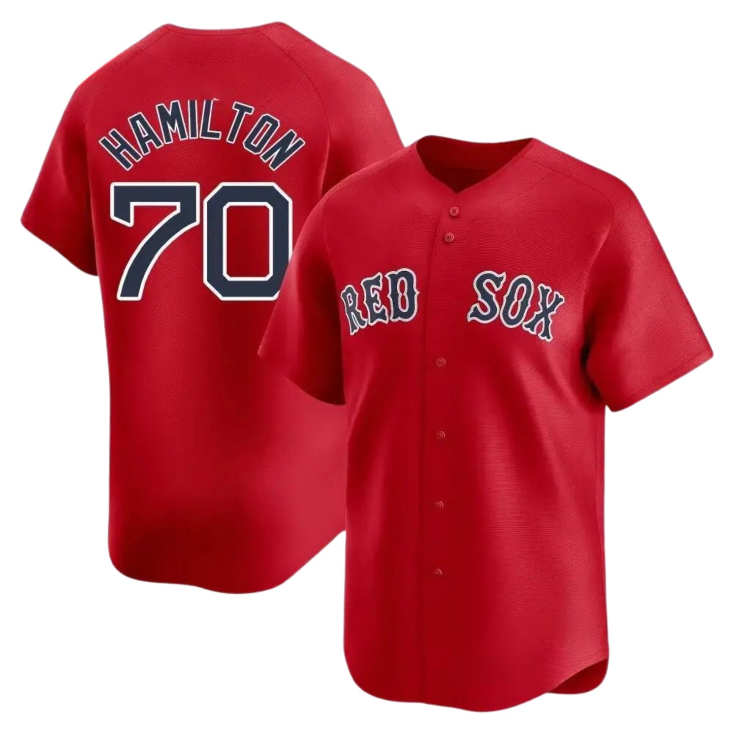 MLB David Hamilton Boston Red Sox 70 Jersey