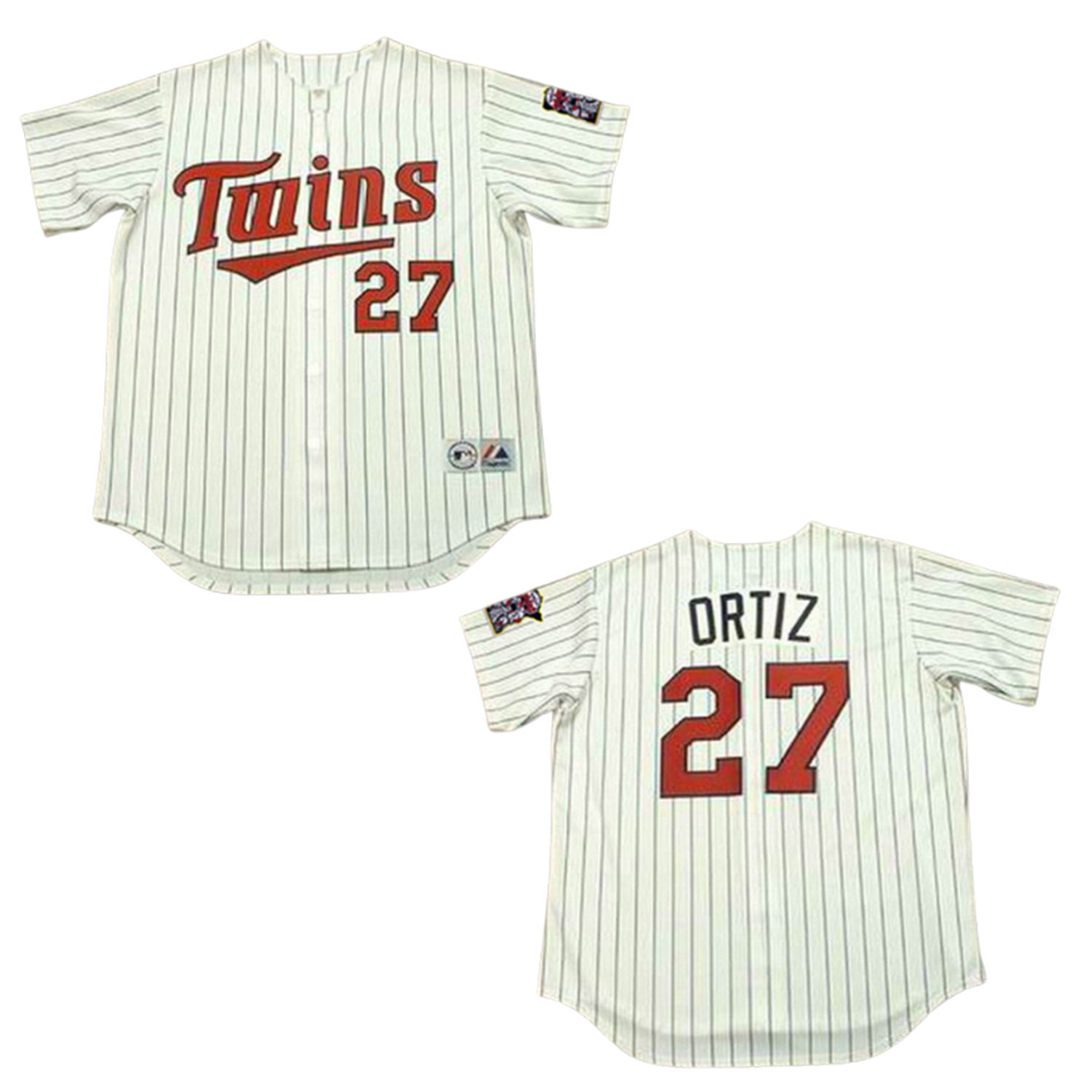 MLB David Ortiz Minnesota Twins 27 Jersey The Jersey King