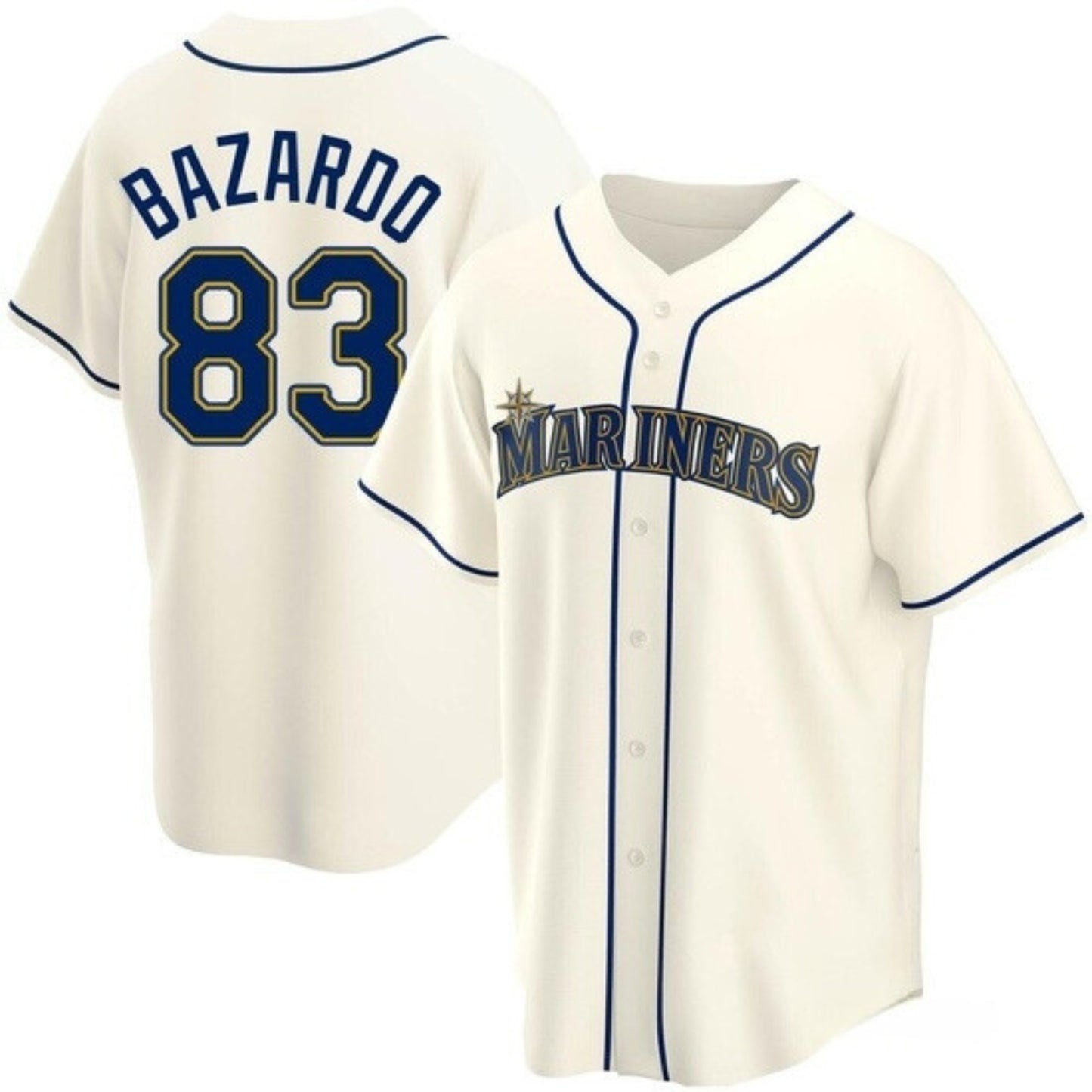 MLB Eduard Bazardo Seattle Mariners 83 Jersey