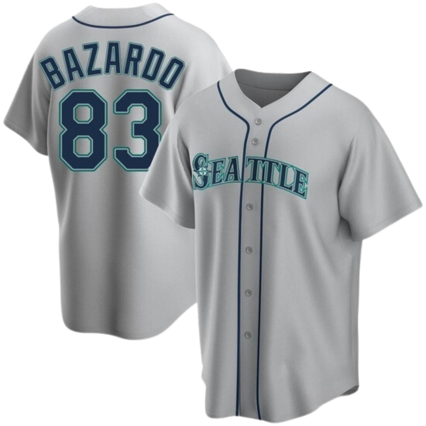 MLB Eduard Bazardo Seattle Mariners 83 Jersey