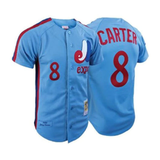 MLB Gary Carter Montreal Expos 8 Jersey