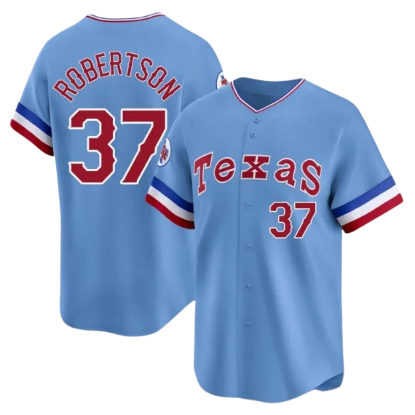 MLB David Robertson Texas Rangers 37 Jersey