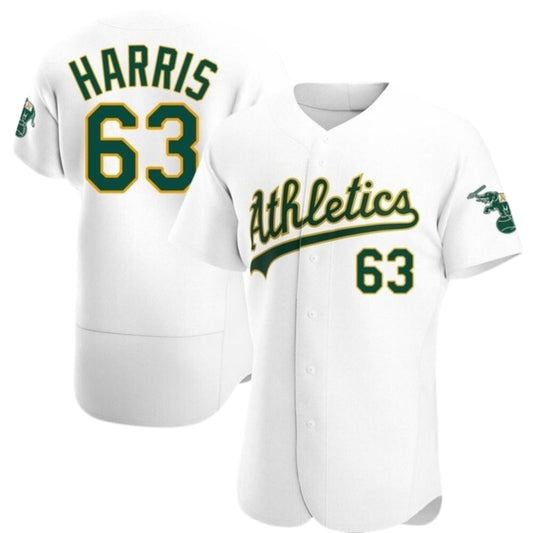 MLB Hogan Harris Oakland Atheletics 63 Jersey