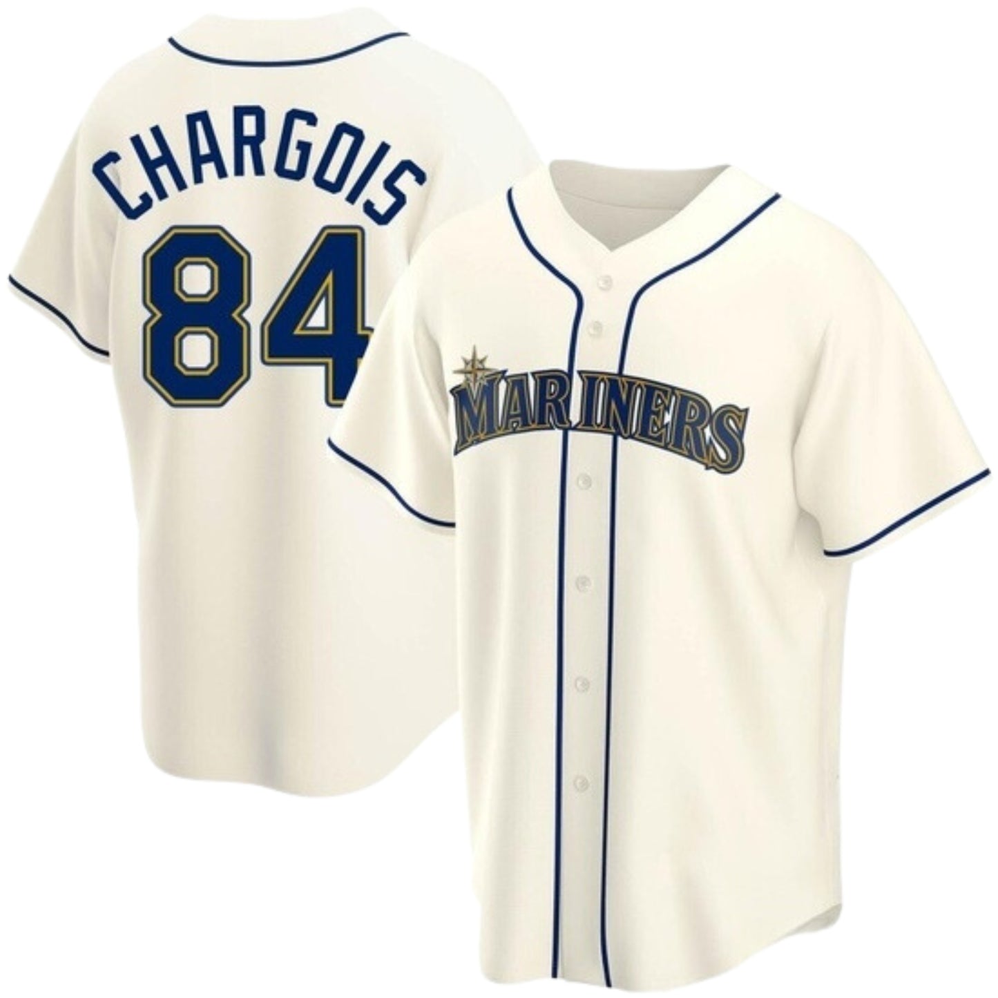 MLB JT Chargois Seattle Mariners 84 Jersey