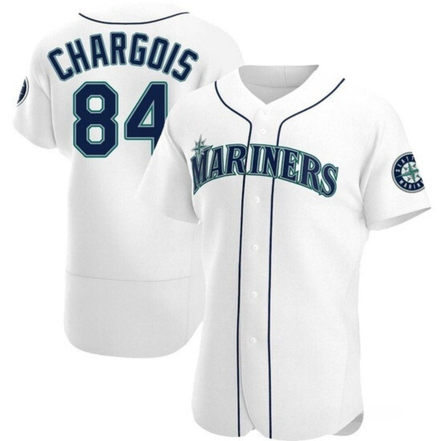 MLB JT Chargois Seattle Mariners 84 Jersey