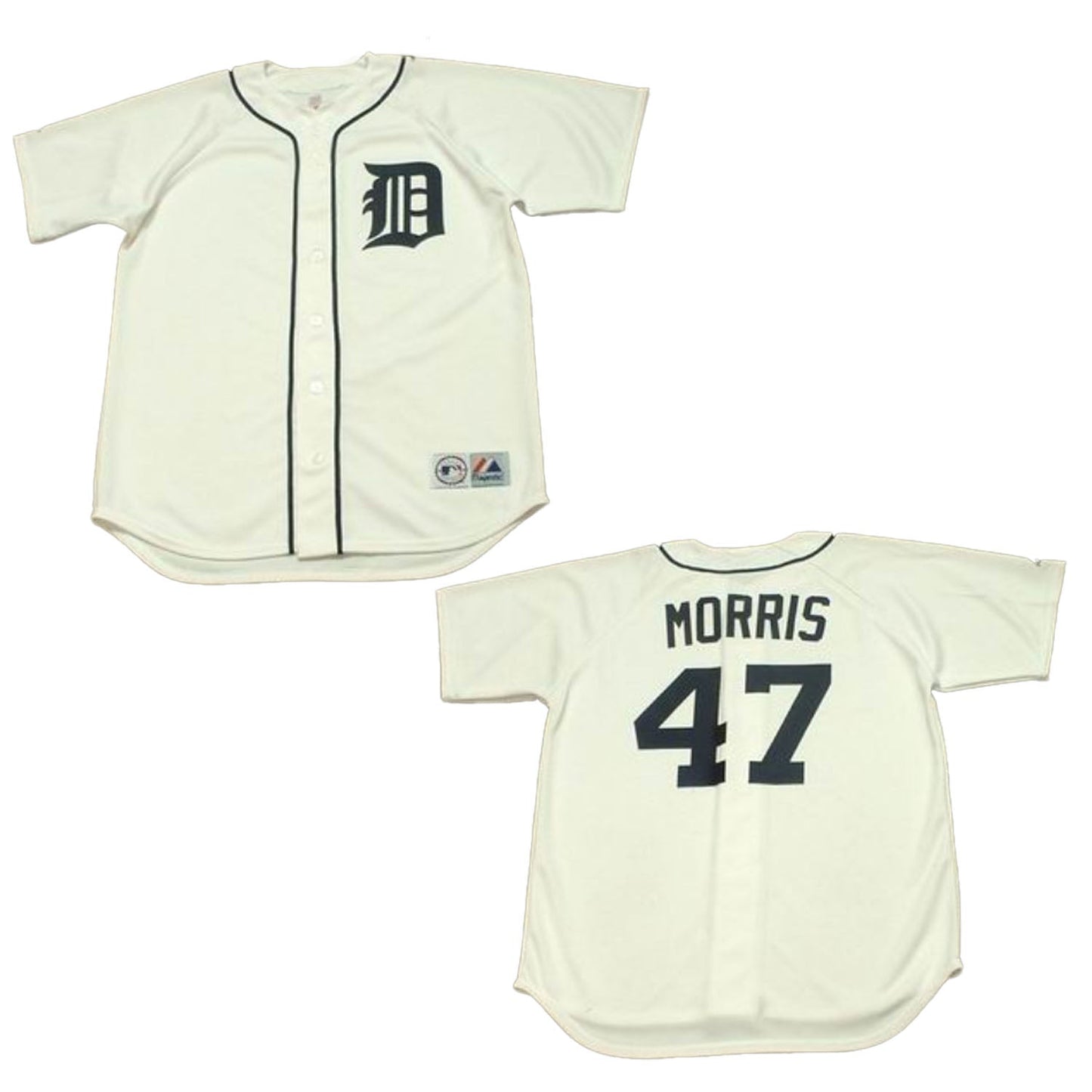 MLB Jack Morris Detroit Tigers 47 Jersey