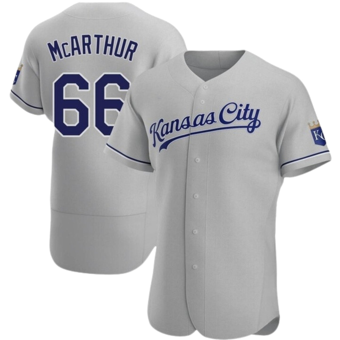 MLB James McArthur Kansas City Royals 66 Jersey