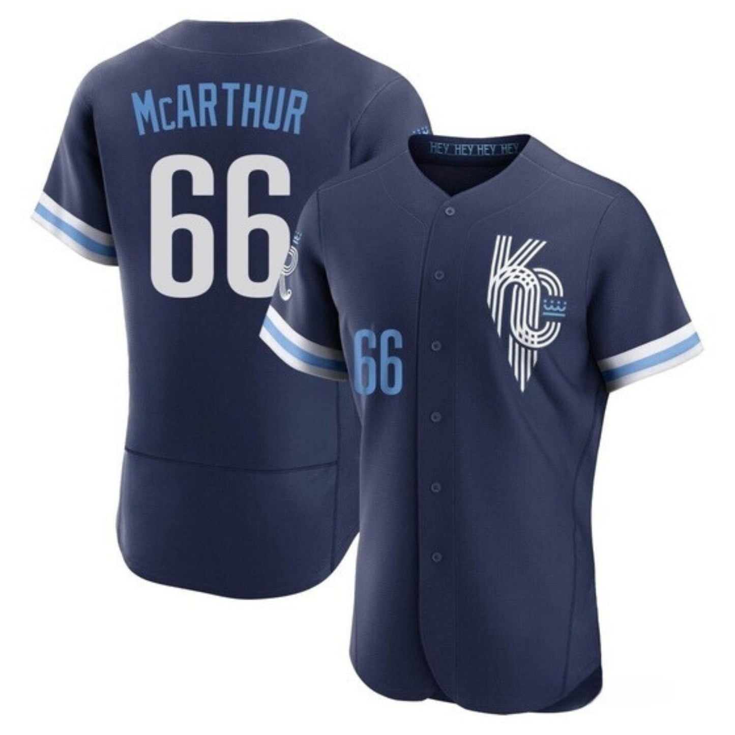 MLB James McArthur Kansas City Royals 66 Jersey